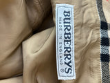 Burberry Nova Check Wool Pencil  Skirt Size XS