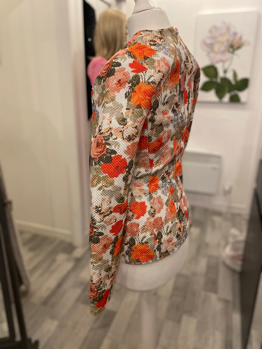 Pre Loved Emilia Wickstead Roses Floral Top uk10 (excellent)