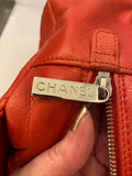 Pre Loved Chanel Vintage Caviar Petit Timeless Shopping Tote In Red