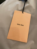 Miu Miu Stone Padded Zipped Jacket  IT 42 (UK 10) - NEW