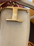 Pre loved Tod's T Case Hobo Shoulder Bag Natural Leather (excellent)