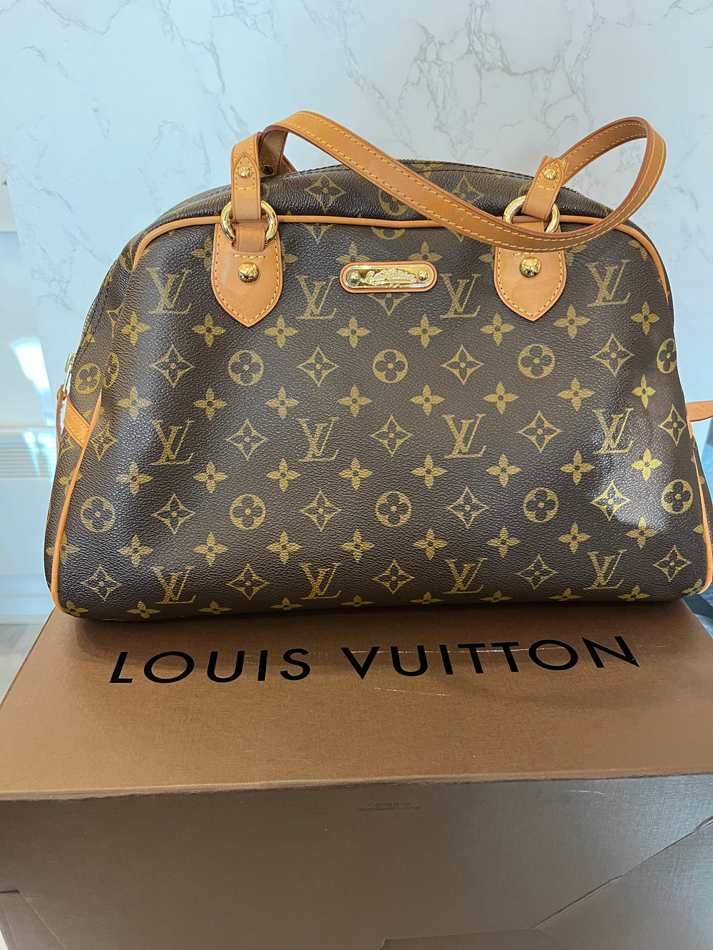 Pre Loved Louis Vuitton Vintage Montorgueil Monogram Handbag