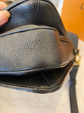 Pre Loved Louis Vuitton Pochette Metis Bag in Black Empreinte Leather **RESERVED A**