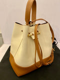 Pre loved Strathberry Lana Osette Vanilla & Tan Bucket Bag (excellent)