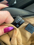 Gucci Black GG Marmont Camera Bag