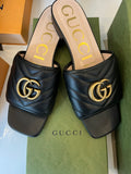 Gucci Marmont GG Matelasse Sliders UK 5