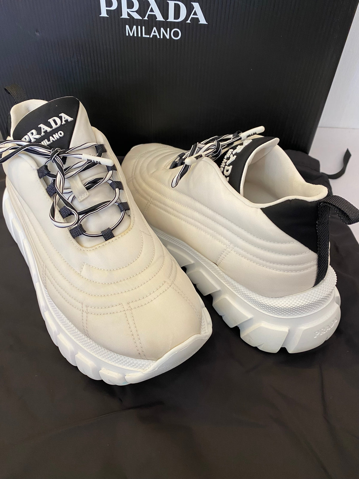 Cheap prada trainers best sale