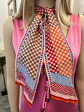 Pre Loved Louis Vuitton Damier Silk Scarf