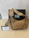 Pre Loved Prada Re-edition 2005 Cossbody Bag & Coin Purse