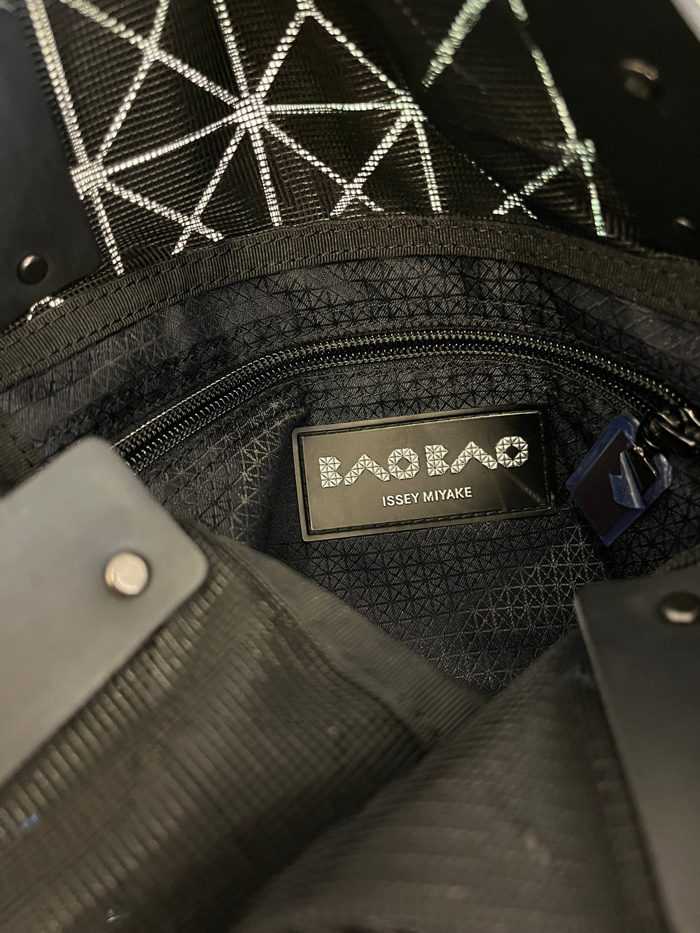 Pre Loved Issey Miyake Bao Bao Prism Bag in Black