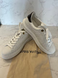 Pre Loved Louis Vuitton Time Out Sneakers UK6.5