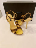 Pre Loved Dolce & Gabbana Leopard Print Sandals (new)