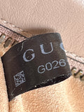 Pre Loved Gucci GG Marmont Matelasse Shoulder/Crossbody Camera Bag in Taupe
