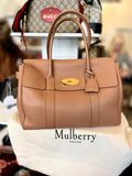 Mulberry Bayswater in Rosewater Grained Leather