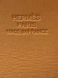Hermes Collier de Chien Cuff in Tan Leather with Gold Tone Hardware