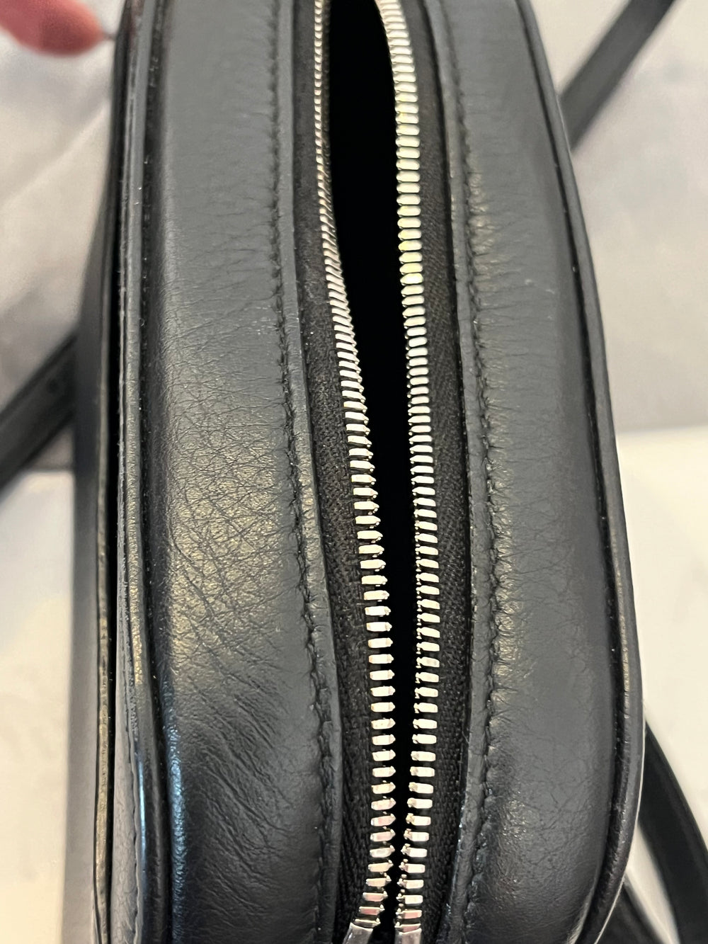 Pre Loved Balenciaga Black Camera Crossbody Bag