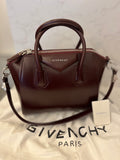 Pre Loved Givenchy Small Burgundy Antigona  (excellent)