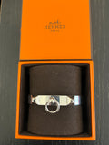 Hermes Collier de Chien Silver Bracelet