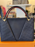 Louis Vuitton Marine Rouge Empreinte V Tote Bag
