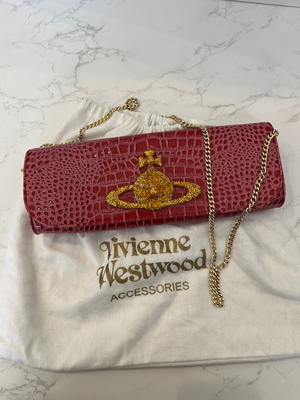 Pre Loved Vivienne Westwood Shoulder or Clutch Bag