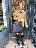 Pre Loved The Row Margaux 17 Leather Bag (new)