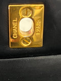 Pre Loved Chanel Vintage Classic Lambskin Double Flap Bag 22ct Gold Plated Hardware
