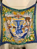 Hermes La Marche du Zambeze Silk Scarf 90cm (new)