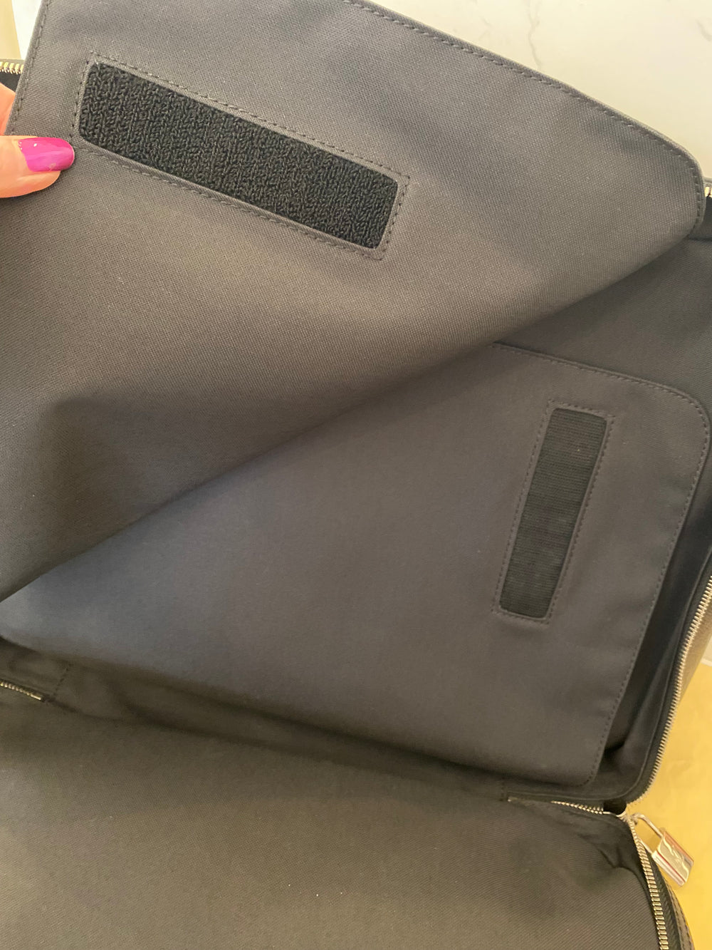 Pre Loved Vintage Louis Vuitton Black Epi Briefcase/Weekend Bag (excellent)