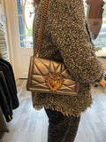 Dolce & Gabbana Devotion Shoulder Bag in Gunmetal