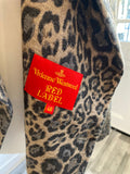 Vivienne Westwood Wool Animal Print Jacket IT44 UK12