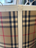 Pre Loved Burberry Medium London  Canvas & Leather Tote