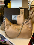 Pre Loved Prada Re-edition 2005 Cossbody Bag & Coin Purse