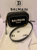 Pre Loved Balmain B-Army Canvas & Leather Camera Bag (As New)