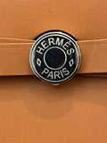 Hermes Herbag Satchel Cabin Size 50 in Beige Canvas and Tan Leather