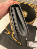 Pre Loved Dolce & Gabbana Devotion Shoulder Bag in Quilted Nappa Black Leather