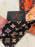 Pre Loved Louis Vuitton Monogram Silk Bandeau Scarf