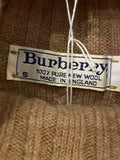 Pre Loved Burberry Wool Cable Sweater