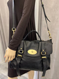 Pre Loved Mulberry Oversized Alexa in Black