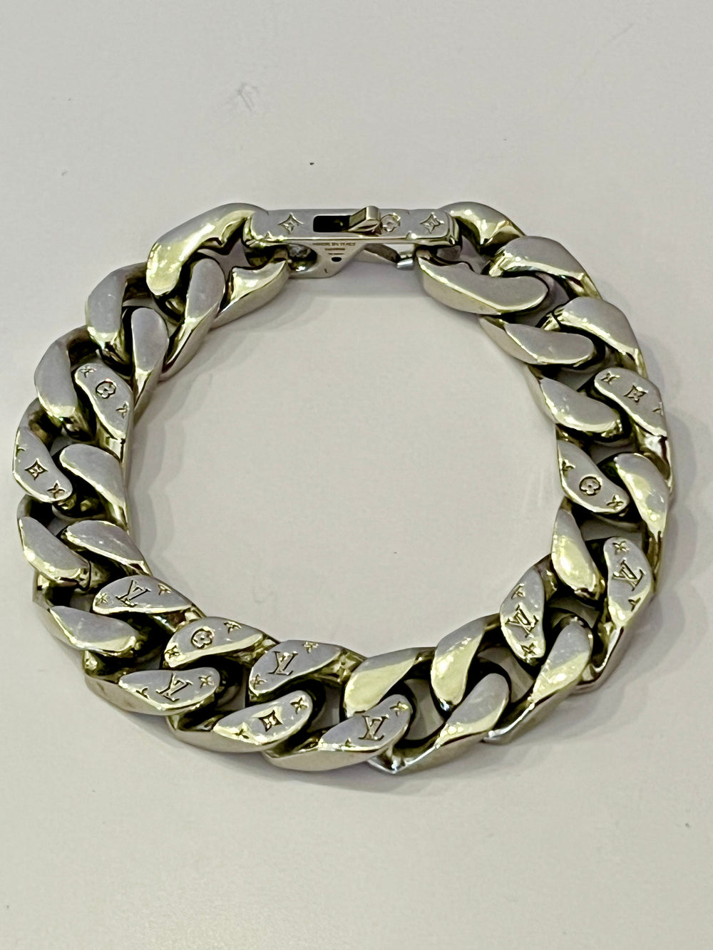 Pre Loved Louis Vuitton Monogram Chain Link Bracelet