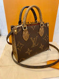 Pre Loved Louis Vuitton BB On The Go Monogram Reverse Coated Canvas - (as new Oct 2024)                            )
