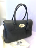 Pre Loved Mulberry Bayswater in Charcoal Grey