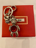 Preloved Miu Miu Monkey Jewel Key Ring/Bag Charm