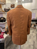 Pre Loved Jacquemus Oversized Apricot Linen Blazer uk10