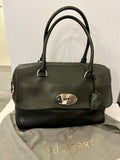 Pre Loved Mulberry Del Rey in Black Calf Leather