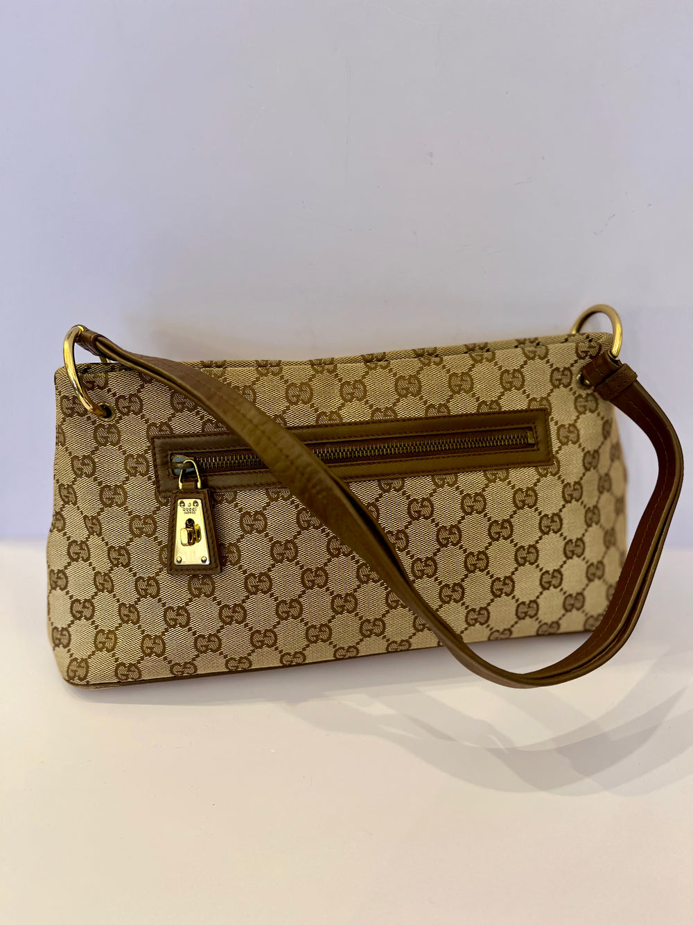 Pre Loved Gucci GG Canvas Monogram Shoulder Bag