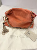 Pre Loved Jimmy Choo Callie Candy Floss Suede Grab Bag