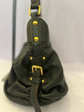 Order for Ashley Pre Loved Louis Vuitton Black Mahina Leather Shoulder Bag