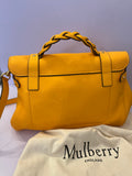 Pre Loved Mulberry Alexa in Heavy Grain Double Yellow Leather (excellent)