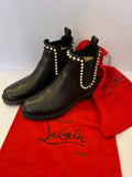 Pre Loved Christian Louboutin Capahutta Boots uk5 (excellent)