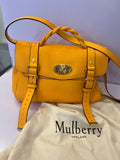 Pre Loved Mulberry Alexa in Heavy Grain Double Yellow Leather (excellent)